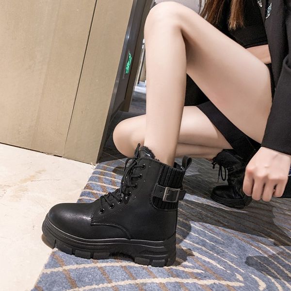 newproduct solid color ladies plus velvet warm shoes non-slip height increase shoes fashion all-match womens shoes martin boots
newproduct solid color ladies plus velvet warm shoes non-slip height increase shoes fashion all-match womens shoes martin boots