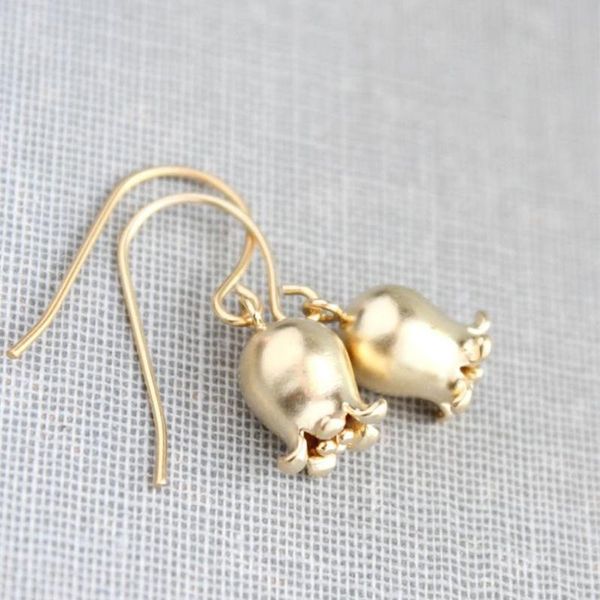 dangle & chandelier lily of the valley earring matte gold bell flower little tulip earrings for women female small drop fashion jewelry, Silver
dangle & chandelier lily of the valley earring matte gold bell flower little tulip earrings for women female small drop fashion jewelry, Silver