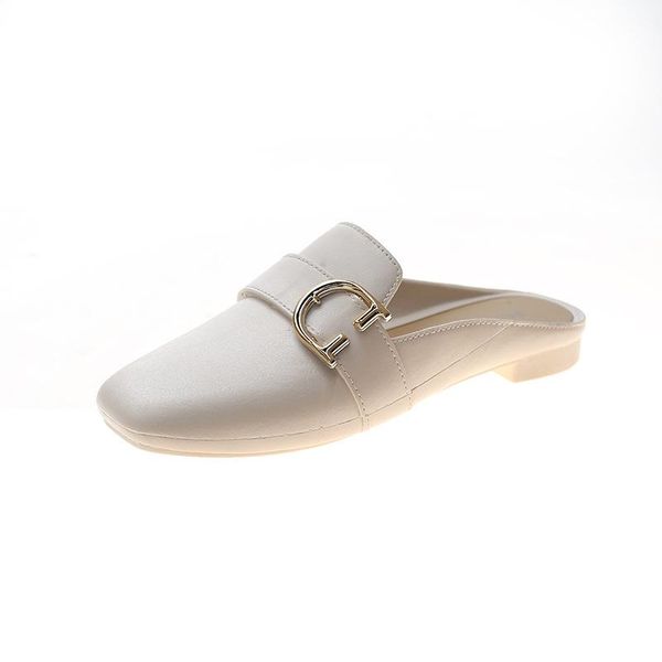 sandals 2021 ladies single shoes summer slippers women's outer wear casual fashion muller baotou half, Black
sandals 2021 ladies single shoes summer slippers women's outer wear casual fashion muller baotou half, Black