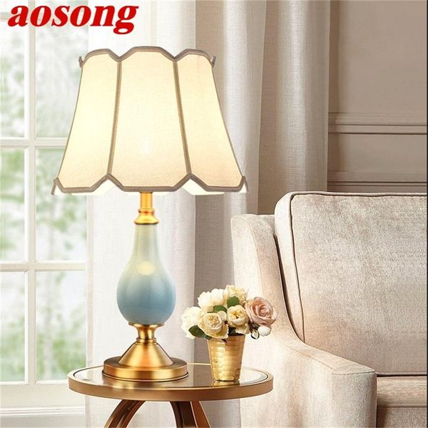 table lamps aosong ceramic brass modern luxury fabric desk light home decorative for living room dining bedroom
table lamps aosong ceramic brass modern luxury fabric desk light home decorative for living room dining bedroom