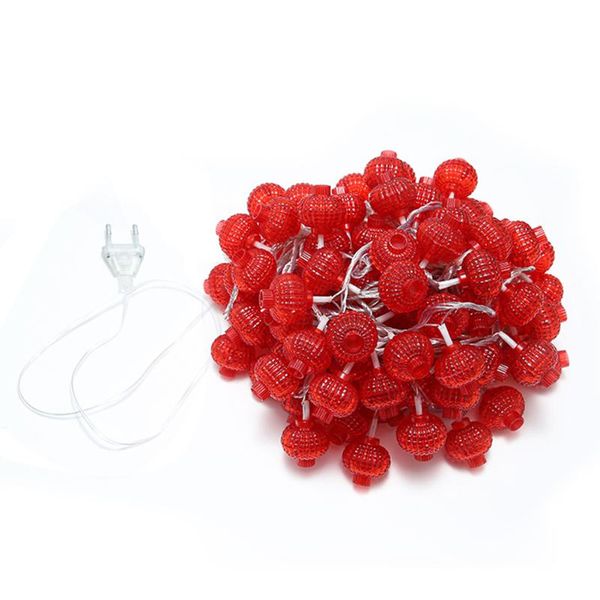 10m red lantern fairy hanging lights ornaments holiday garland decorative string lights for new year spring festival supplies
10m red lantern fairy hanging lights ornaments holiday garland decorative string lights for new year spring festival supplies