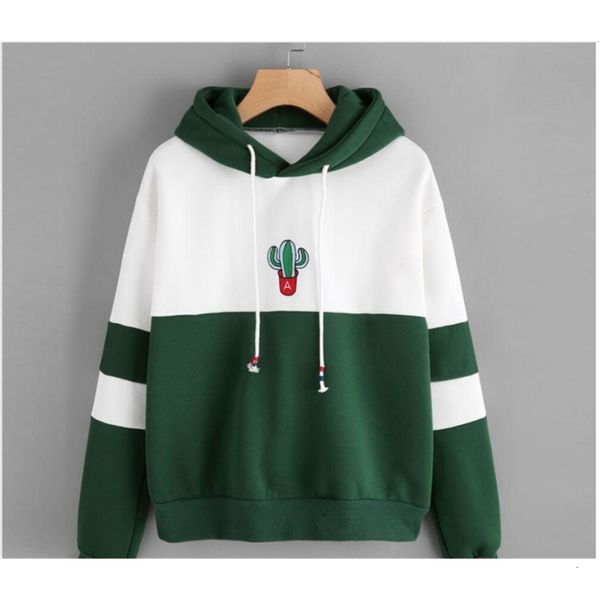 women long sleeve pullover hooded cactus printed sweatshirt casual hoody cactus hoodies sweatshirt for women plus size s to xxl 201008, Black
women long sleeve pullover hooded cactus printed sweatshirt casual hoody cactus hoodies sweatshirt for women plus size s to xxl 201008, Black