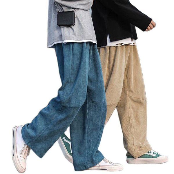 men's pants 2021 corduroy south korea straight tube wide leg casual loose versatile, Black
men's pants 2021 corduroy south korea straight tube wide leg casual loose versatile, Black