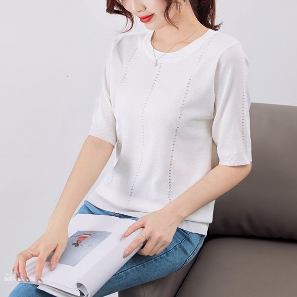 2021 new spring summer t women striped tshirt knitted cotton t-shirt woman clothes tee shirt femme camisetas mujer md2d, White
2021 new spring summer t women striped tshirt knitted cotton t-shirt woman clothes tee shirt femme camisetas mujer md2d, White