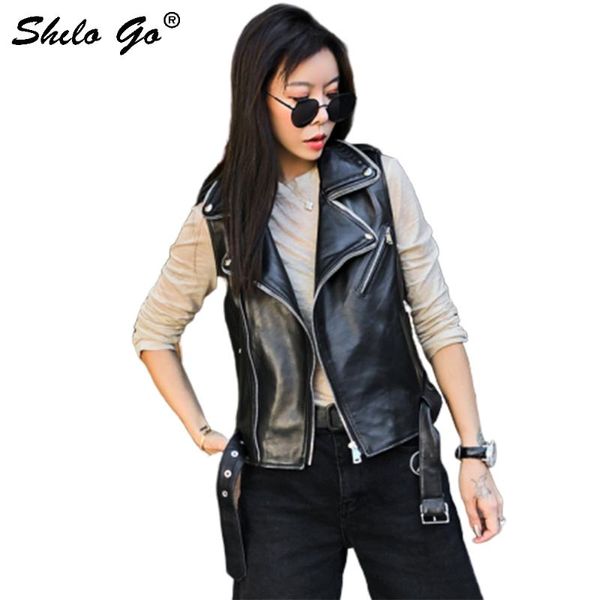 women's vests 1390-120, Black;white