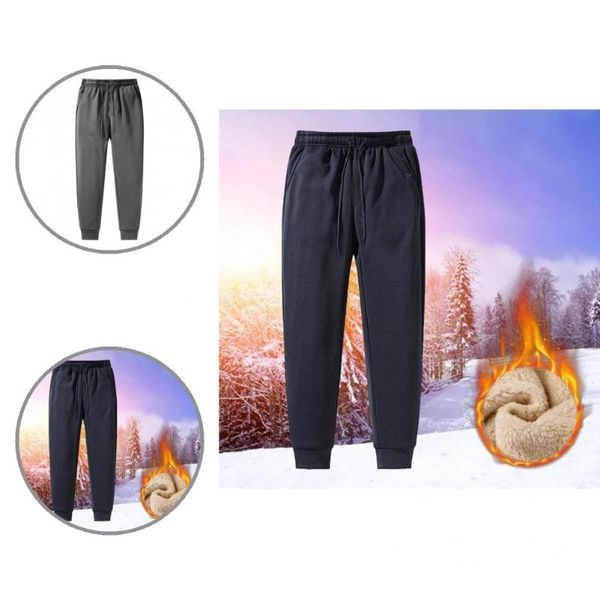 men's pants men trousers drawstring stylish pockets pure color ankle tied sweatpants, Black
men's pants men trousers drawstring stylish pockets pure color ankle tied sweatpants, Black