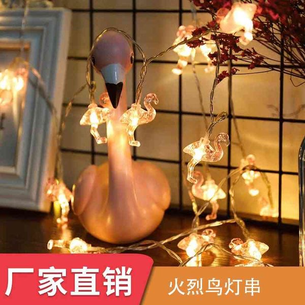 maiden's heart room decorative flamingo modeling bedroom star and moon curtain color lamp led light string shooting props
maiden's heart room decorative flamingo modeling bedroom star and moon curtain color lamp led light string shooting props