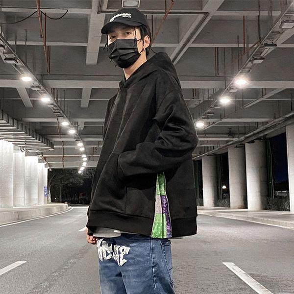 2021 new harajuku camura cor slida cashew flor com capuz hoodies homens e mulheres oversize alta rua solta casual moletom 1tt8, Black
2021 new harajuku camura cor slida cashew flor com capuz hoodies homens e mulheres oversize alta rua solta casual moletom 1tt8, Black