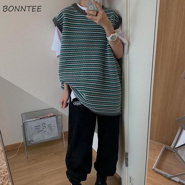 women's vests women sweater vest autumn female outwear womens shrug striped retro harajuku bf ulzzang streetwear casual preppy all-matc, Black;white
women's vests women sweater vest autumn female outwear womens shrug striped retro harajuku bf ulzzang streetwear casual preppy all-matc, Black;white