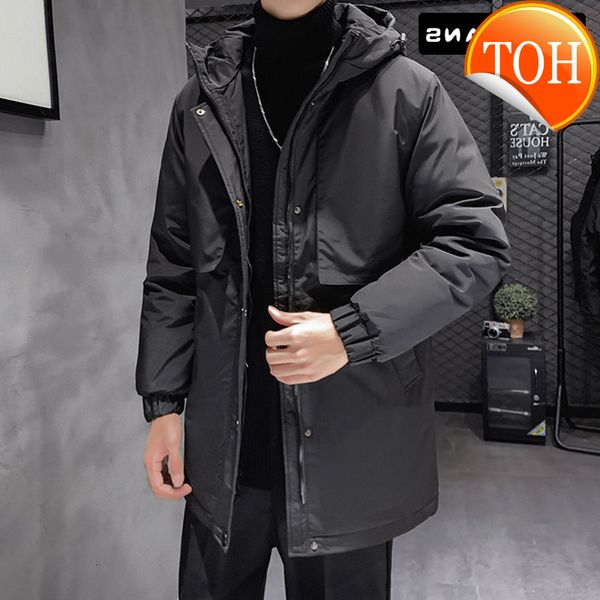 2021 winter new hooded down jackets youth male short thickened warm cold-proof men white duck jacket clothing, Black
2021 winter new hooded down jackets youth male short thickened warm cold-proof men white duck jacket clothing, Black
