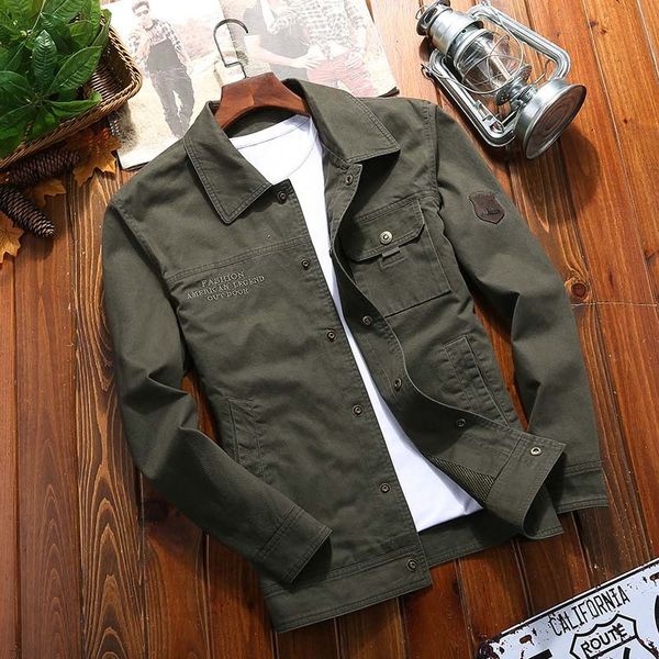 2021 new men's jackets spring and autumn military style cotton jacket bomber coats outwear casualties plus size 4xl ny8e, Black;brown
2021 new men's jackets spring and autumn military style cotton jacket bomber coats outwear casualties plus size 4xl ny8e, Black;brown