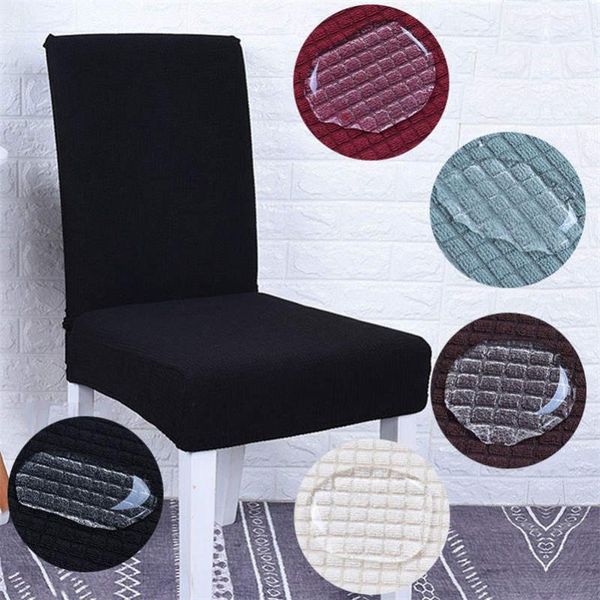 chair covers elastic spandex jacquard fabric waterproof and oil-proof seat cover
chair covers elastic spandex jacquard fabric waterproof and oil-proof seat cover