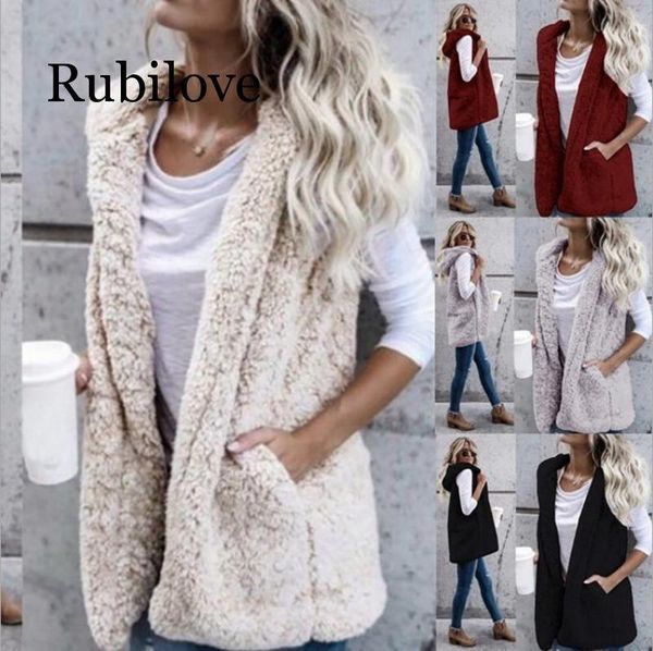women's vests rubilove pockets cashmere vest winter knitted sweater women long cardigan solid color sleeveless hooded, Black;white
women's vests rubilove pockets cashmere vest winter knitted sweater women long cardigan solid color sleeveless hooded, Black;white