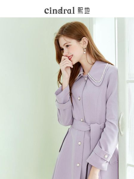 women's trench coats 2021 spring style purple windbreaker mid-length and small doll collar age-reducing gentle wind coat, Tan;black
women's trench coats 2021 spring style purple windbreaker mid-length and small doll collar age-reducing gentle wind coat, Tan;black