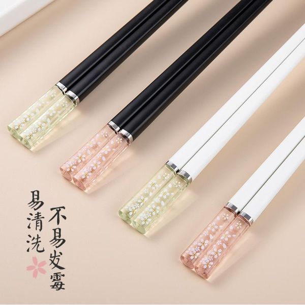 chopsticks 10 pair of high temperature household non-slip amber cherry alloy chinese reusable tableware
chopsticks 10 pair of high temperature household non-slip amber cherry alloy chinese reusable tableware