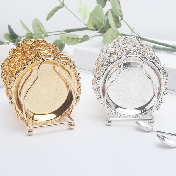 6pcs/set classical golden cocktail metal continental vintage zinc alloy silver plated gold plated mat placemat table decoration
6pcs/set classical golden cocktail metal continental vintage zinc alloy silver plated gold plated mat placemat table decoration