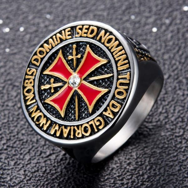 cluster rings vintage red cross crusader ring men 2021 knights templar boy fashion hip hop punk jewelry, Golden;silver
cluster rings vintage red cross crusader ring men 2021 knights templar boy fashion hip hop punk jewelry, Golden;silver