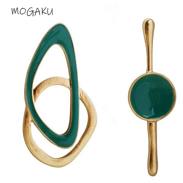 stud mogaku trendy irregular women earrings green enamel metal hollow out earring jewelry ladies casual office accessories gift, Golden;silver
stud mogaku trendy irregular women earrings green enamel metal hollow out earring jewelry ladies casual office accessories gift, Golden;silver