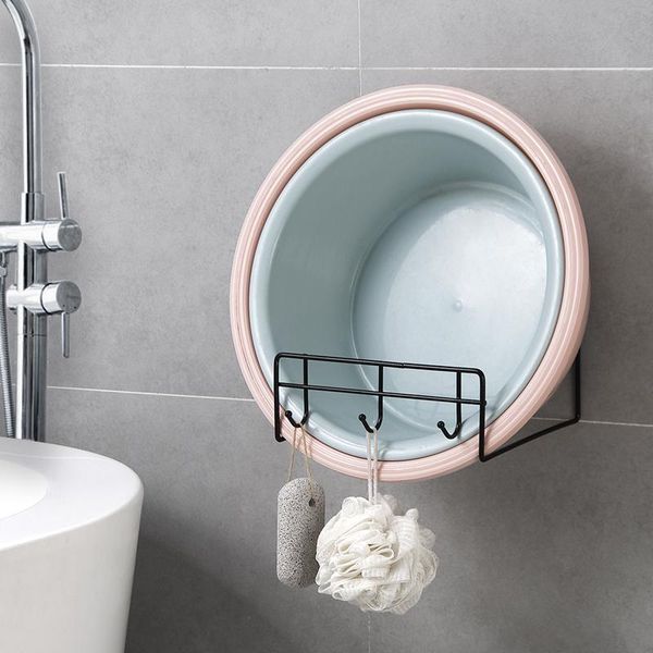 towel racks hole-wall-mounted washbasin rack bathroom storage basin household kitchen viscose
towel racks hole-wall-mounted washbasin rack bathroom storage basin household kitchen viscose