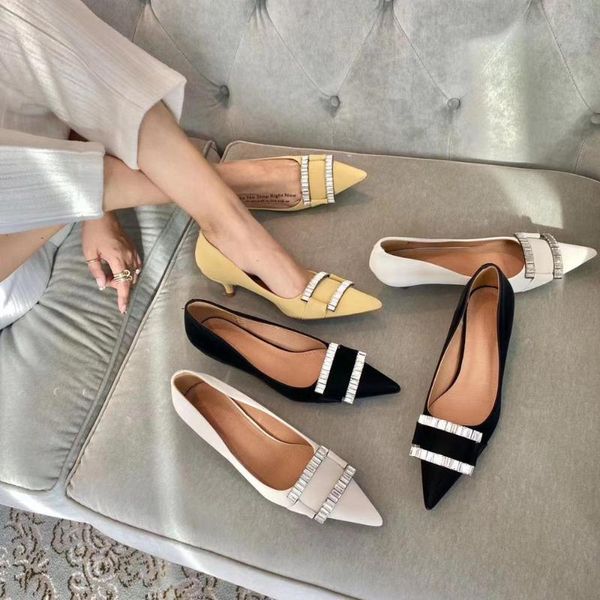 fashion women pumps pointed toe square rhinestone fashion shallow shoes woman thin heeled mid heels office shoes comfortable, Black
fashion women pumps pointed toe square rhinestone fashion shallow shoes woman thin heeled mid heels office shoes comfortable, Black
