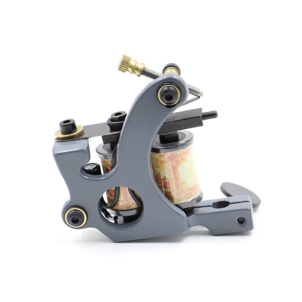 10 wrap coils tattoo machine gray carbon steel tattoo machine gun for liner and shader ing
10 wrap coils tattoo machine gray carbon steel tattoo machine gun for liner and shader ing