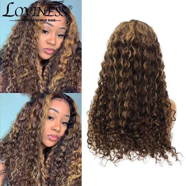 lace wigs 13*4 front deep wave t part human hair for black women brazilian highlight pre plucked baby, Black;brown
lace wigs 13*4 front deep wave t part human hair for black women brazilian highlight pre plucked baby, Black;brown
