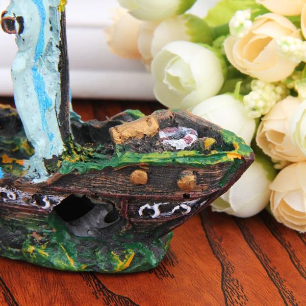 decorations aquarium shipwreck decoration resin sinker special fish tank sunken ship ornament for decoración
decorations aquarium shipwreck decoration resin sinker special fish tank sunken ship ornament for decoración