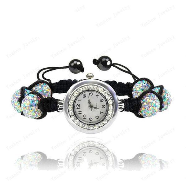 charm bracelets zoomango fashion stainless steel 10mm ab clay disco ball crystal beads watch bangle jewelry for women mixcolors shbr11, Golden;silver
charm bracelets zoomango fashion stainless steel 10mm ab clay disco ball crystal beads watch bangle jewelry for women mixcolors shbr11, Golden;silver