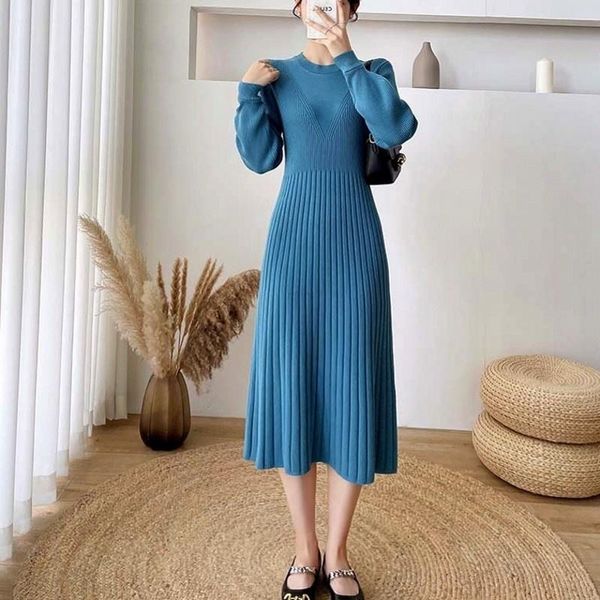 casual dresses runway fall winter korean vintage elegant sweater women's clothes warm knitted bodycon long vestidos robe, Black;gray
casual dresses runway fall winter korean vintage elegant sweater women's clothes warm knitted bodycon long vestidos robe, Black;gray