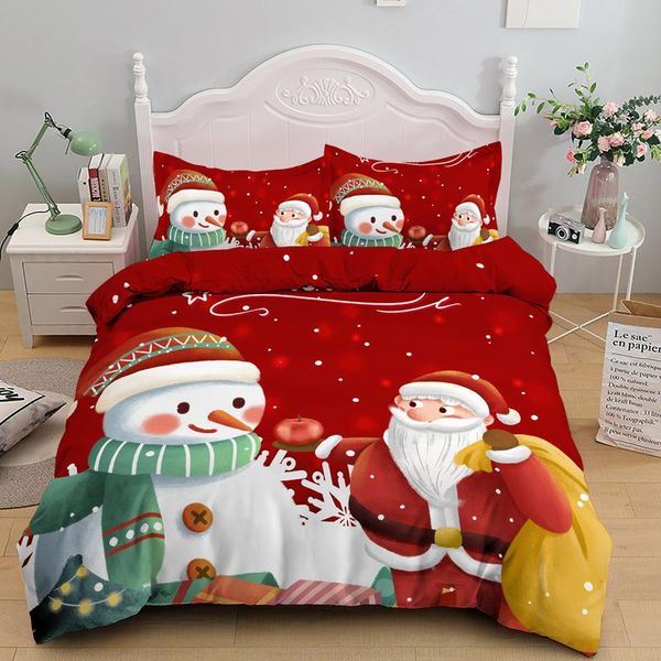 bedding sets 3pcs christmas snowflakes tree santa snowman duvet cover soft bed sheet set decoration
bedding sets 3pcs christmas snowflakes tree santa snowman duvet cover soft bed sheet set decoration