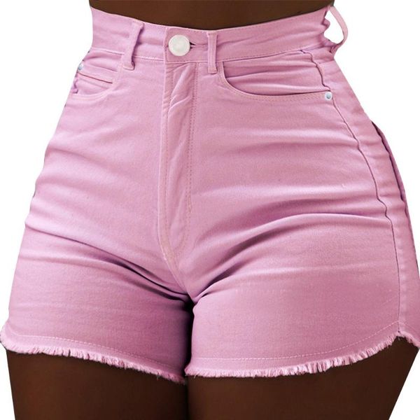 women's jeans summer clothing shorts the pants solid color slim pocket fashion burrs, Blue
women's jeans summer clothing shorts the pants solid color slim pocket fashion burrs, Blue