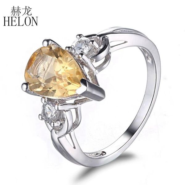 cluster rings helon sterling silver 925 flawless pear cut 10x7mm genuine natural citrine women trendy fine jewelry engagement wedding ring, Golden;silver
cluster rings helon sterling silver 925 flawless pear cut 10x7mm genuine natural citrine women trendy fine jewelry engagement wedding ring, Golden;silver
