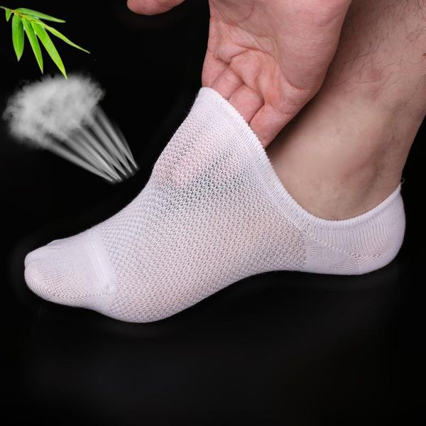 men's socks 5 pairs summer thin deodorant boat bamboo fiber mesh invisible silicone non-slip breathable men, Black
men's socks 5 pairs summer thin deodorant boat bamboo fiber mesh invisible silicone non-slip breathable men, Black