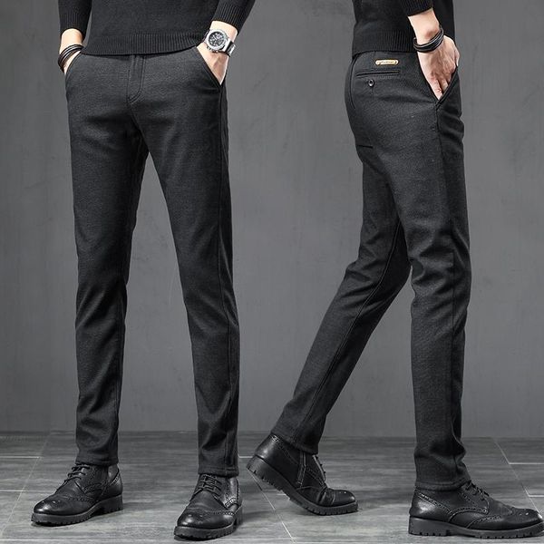 men's pants spring autumn mens regular slim straight business fashion mid waist trousers male plus size 38 black gray navy blue
men's pants spring autumn mens regular slim straight business fashion mid waist trousers male plus size 38 black gray navy blue