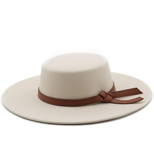 berets 9.5cm wide brim simple hat panama solid felt fedoras with bow for women artificial wool blend jazz cap, Blue;gray
berets 9.5cm wide brim simple hat panama solid felt fedoras with bow for women artificial wool blend jazz cap, Blue;gray