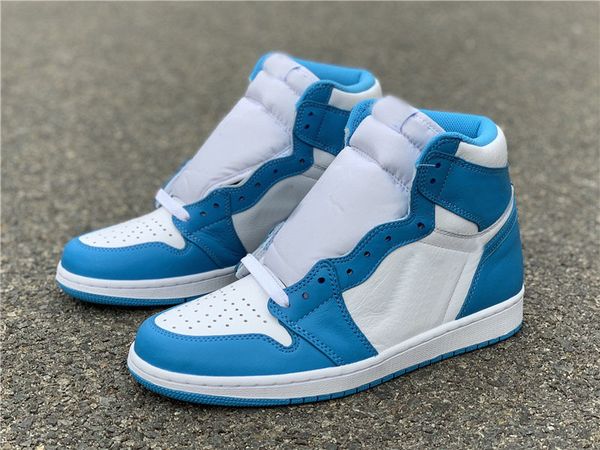 shoes university blue 1 og wmns silver toe men women sneakers dark mocha 1s white blue-black suede basketballshoes cd0461-001