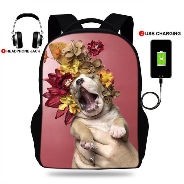 backpack buleflyer flower power luvable puppy print backpacks boys/girls school bags lapteenage notebook usb charge mochila
backpack buleflyer flower power luvable puppy print backpacks boys/girls school bags lapteenage notebook usb charge mochila