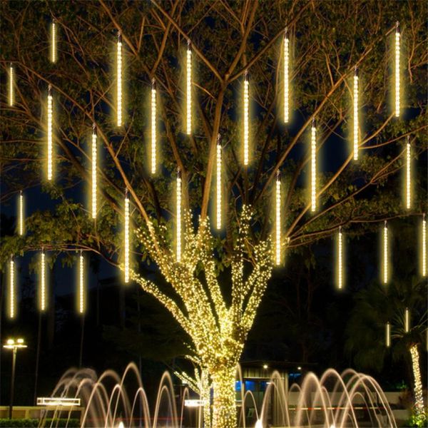 meteor shower rain light 50cm 8 tubes 384led outdoor raindrop light icicle snow falling christmas wedding party tree decor
meteor shower rain light 50cm 8 tubes 384led outdoor raindrop light icicle snow falling christmas wedding party tree decor
