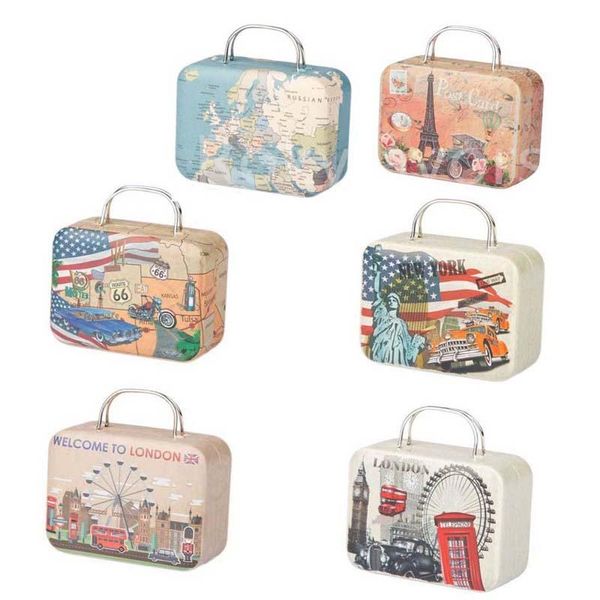 party favor 24pcs rectangle travel suitcase handbag tin boxes favors baby shower table chocolate setting candy holder wedding supplies
party favor 24pcs rectangle travel suitcase handbag tin boxes favors baby shower table chocolate setting candy holder wedding supplies