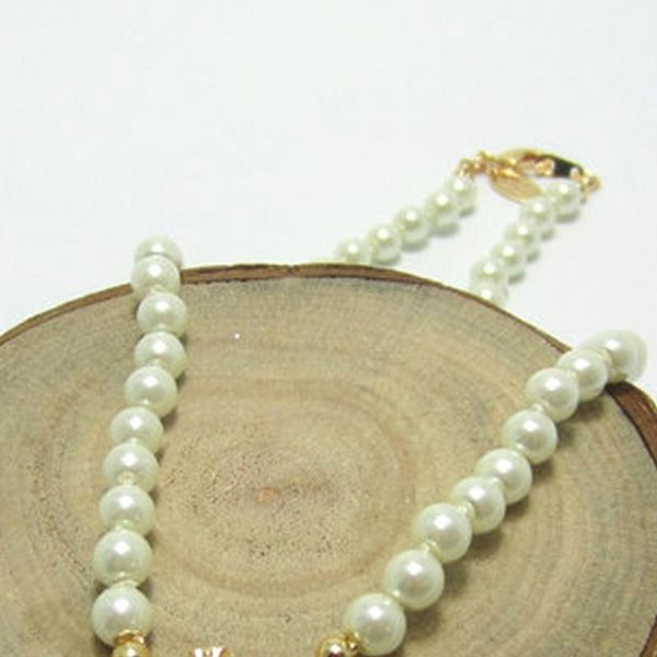 women short pearl chain rhinestone orbit necklace clavicle chain baroque pearl choker necklaces for women jewelry gift, Silver
women short pearl chain rhinestone orbit necklace clavicle chain baroque pearl choker necklaces for women jewelry gift, Silver