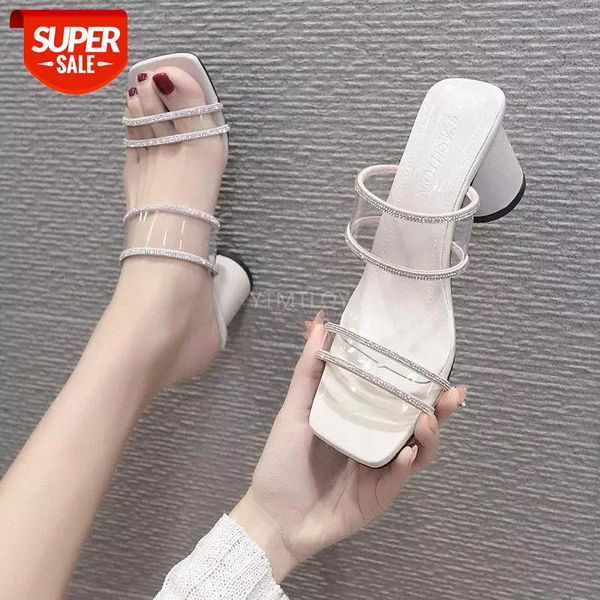 transparent high heels women slippers summer shoes pvc clear strappy bling square heels zapatillas mujer casa sapatos femininos #6a3r, Black
transparent high heels women slippers summer shoes pvc clear strappy bling square heels zapatillas mujer casa sapatos femininos #6a3r, Black