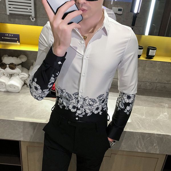 Long 2021 New Sleeve for Men of Fashion Thin Color Trim Digial Fit Male Shirt Print Streetwear 2NB5, Black;brown
Long 2021 New Sleeve for Men of Fashion Thin Color Trim Digial Fit Male Shirt Print Streetwear 2NB5, Black;brown