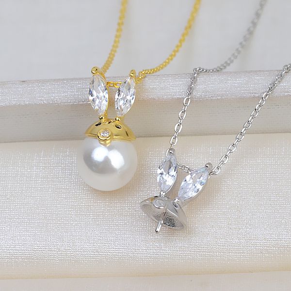 diy handmade s925 silver zodiac rabbit women's necklace 10-14 clavicle chain pendant necklace set chain 2060
diy handmade s925 silver zodiac rabbit women's necklace 10-14 clavicle chain pendant necklace set chain 2060