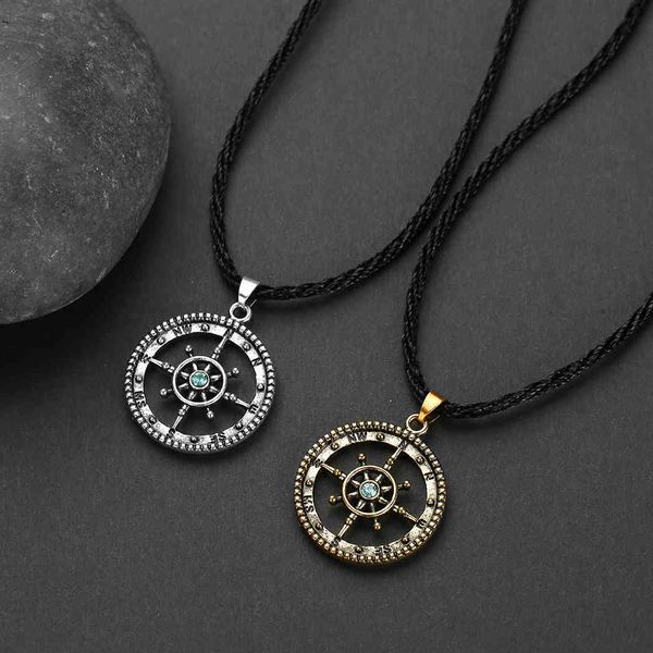 vintage round compass pendants necklaces for men punk talisman jewelry necklace nordic amulet runes charm pendant bijoux, Silver
vintage round compass pendants necklaces for men punk talisman jewelry necklace nordic amulet runes charm pendant bijoux, Silver