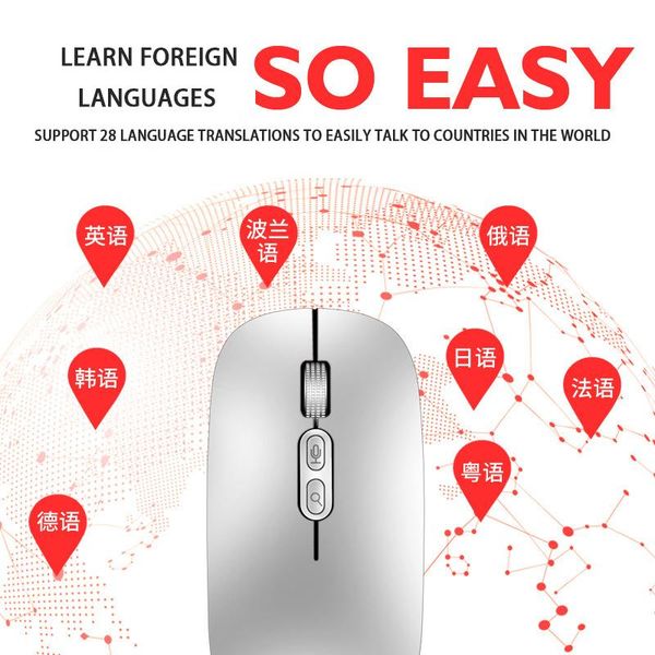 mice wireless mouse smart translation voice rechargeable deskcomputer lapoffice ai accessories
mice wireless mouse smart translation voice rechargeable deskcomputer lapoffice ai accessories
