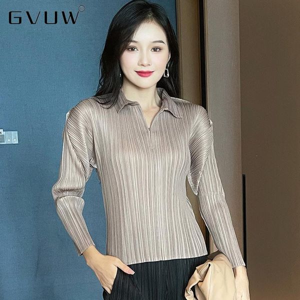 women's blouses & shirts gvuw autumn pleated dress solid color pleat lifetime t-shirt vertical zipper long ruffles kb51263, White
women's blouses & shirts gvuw autumn pleated dress solid color pleat lifetime t-shirt vertical zipper long ruffles kb51263, White