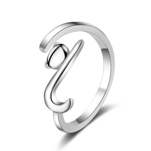 wedding rings 925 sterling silver fashion jewelry vintage adjustable animals cat ring for women ladies open finger jz458, Slivery;golden
wedding rings 925 sterling silver fashion jewelry vintage adjustable animals cat ring for women ladies open finger jz458, Slivery;golden