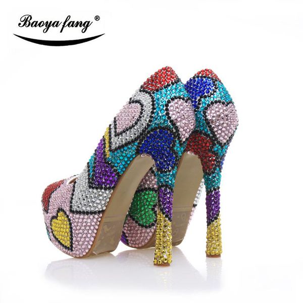 dress shoes luxury crystal wedding women 2021 fashion multicolored rhinestone high heels party pumps real leather, Black
dress shoes luxury crystal wedding women 2021 fashion multicolored rhinestone high heels party pumps real leather, Black