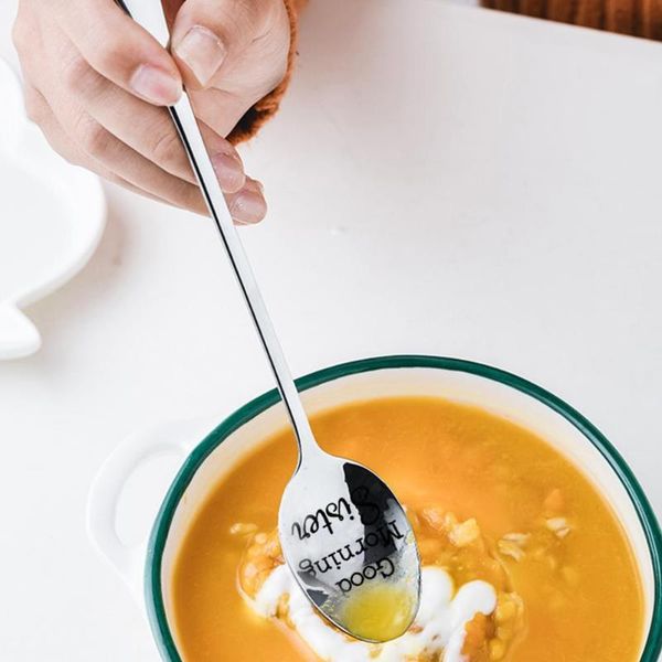 spoons stainless steel coffee spoon dessert ice cream teaspoon accessories tableware love you more/bigger couples supplies
spoons stainless steel coffee spoon dessert ice cream teaspoon accessories tableware love you more/bigger couples supplies