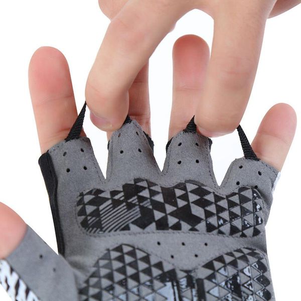 cycling gloves half finger non-slip silicone design for men women outdoor sports breathable psen999, Black 
cycling gloves half finger non-slip silicone design for men women outdoor sports breathable psen999, Black